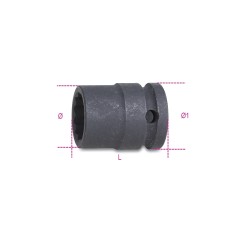 BETA 720B Chiavi a bussola con attacco quadro femmina 1/2" bocca poligonale serie normale, fosfatate