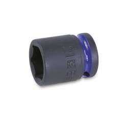 BETA 720MC Chiavi a bussola con attacco quadro femmina 1/2" colorate bocca esagonale serie normale, fosfatate