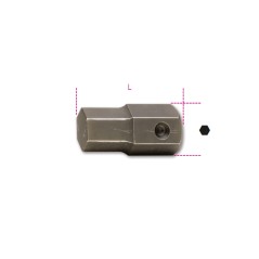BETA 727/ES22 Inserti maschio esagonale attacco 22 mm fosfatati