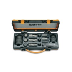 BETA 727/C16 12 inserti maschio e 4 accessori in cassetta di lamiera