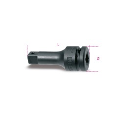 BETA 728/21 Prolunga con attacchi quadri maschio e femmina 3/4" fosfatata