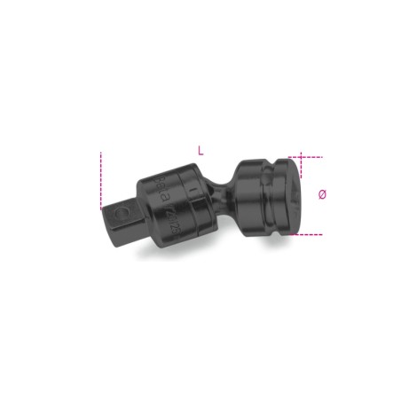 BETA 728/25 Snodo con attacchi quadri maschio e femmina 3/4" fosfatato