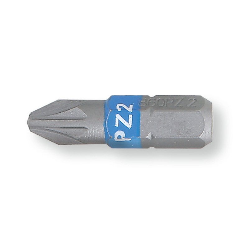 BETA 860PZ Inserti colorati per avvitatori per viti con impronta a croce Pozidriv® - Supadriv®