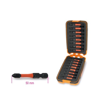 BETA 862XP/A16 Serie di 16 inserti Impact in astuccio tascabile