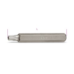 BETA 867RTX-L Inserti per viti con impronta Tamper Resistant Torx® modello lungo