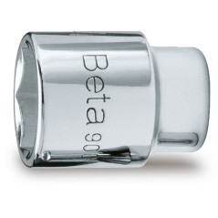 BETA 900AS Chiavi a bussola con attacco quadro femmina 1/4" bocca esagonale, cromate, misure in pollici