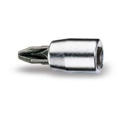 BETA 900PZ Chiavi a bussola a giravite per viti con impronta a croce Pozidriv®-Supadriv® cromate - inserti bruniti