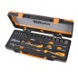 BETA 900/C12MR Assortimento di 12 chiavi a bussola esagonali, 20 inserti per avvitatori e 7 accessori in termoformato morbido, i