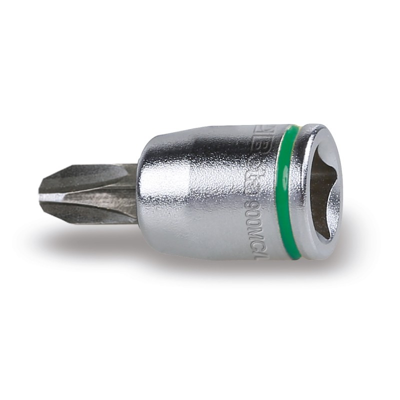 BETA 900MC/PH Chiavi a bussola a giravite per viti con impronta a croce Philips® colorate con attacco quadro femmina 1/4" cromat