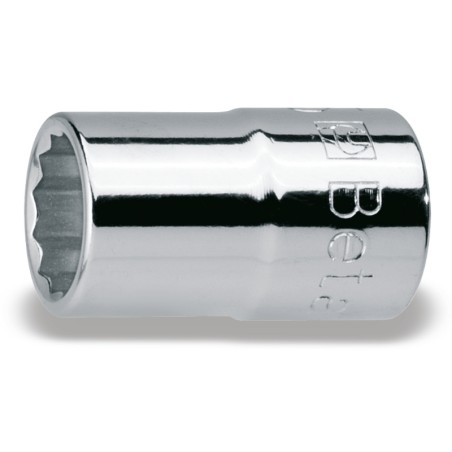 BETA 920B Chiavi a bussola con attacco quadro femmina 1/2" bocca poligonale, cromate