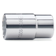 BETA 920BL Chiavi a bussola con attacco quadro femmina 1/2", tipo lungo bocca poligonale, cromate