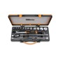 BETA 920A/C12X 12 chiavi a bussola esagonali e 5 accessori in cassetta di lamiera