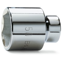 BETA 928A Chiavi a bussola con attacco quadro femmina 3/4" bocca esagonale, cromate