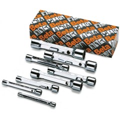 BETA 930/S8 Serie di 8 chiavi a tubo doppie poligonali serie pesante (art. 930)