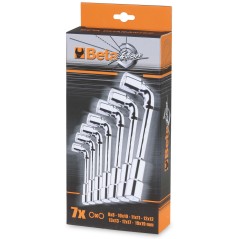 BETA 933/S25 Serie di 25 chiavi a pipa doppie esagonali (art. 933)