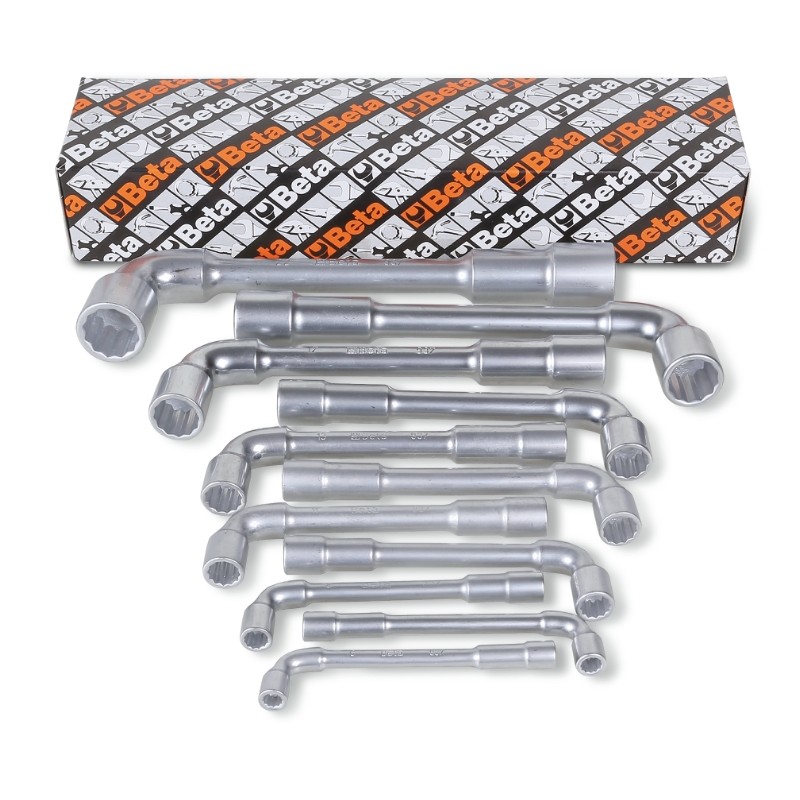 BETA 937/S11 Serie per 11 chiavi a pipa doppie esagonali-poligonali (art 937)