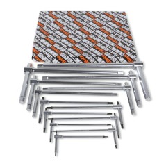BETA 951/S14 Serie di 14 chiavi a T con tre estremità maschio esagonale (art. 951)