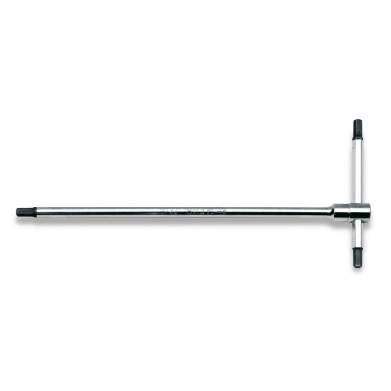 BETA 951AS Chiavi a T con tre estremità maschio esagonale cromate, misure in pollici