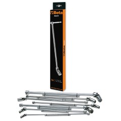 BETA 952/D7 Serie di 7 chiavi a T con bussola esagonale snodata