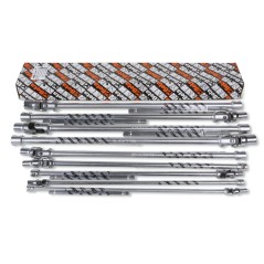 BETA 952FTX/S9 Serie di 9 chiavi a T con bussola snodata per viti con testa a profilo Torx® (art. 952FTX)