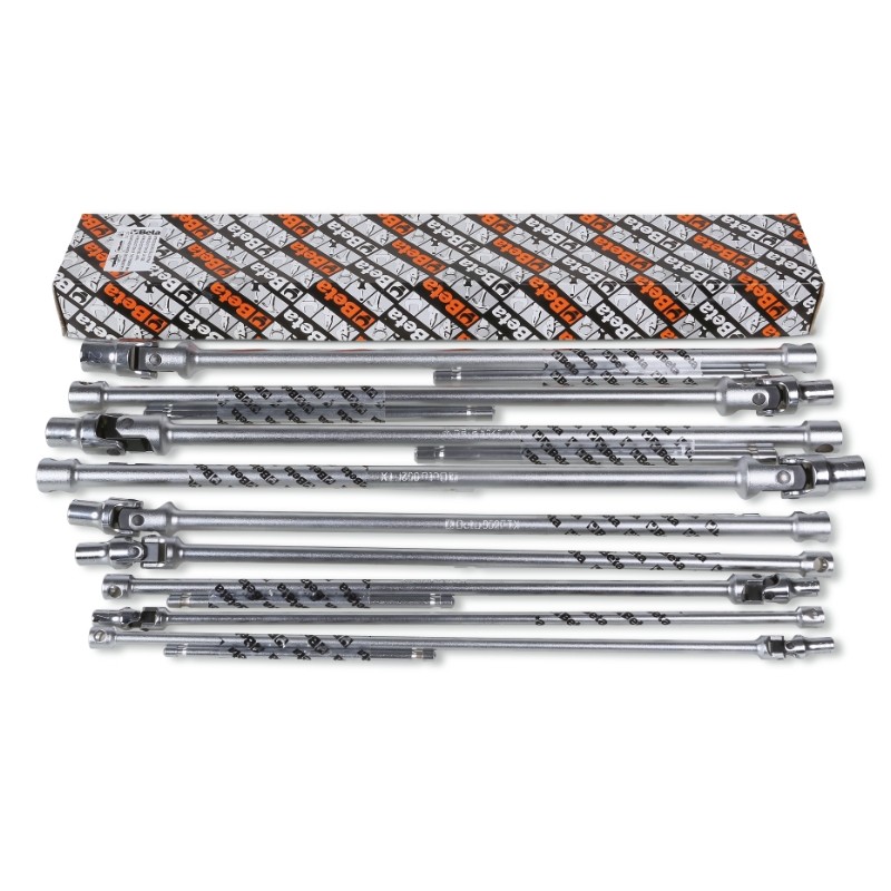 BETA 952FTX/S9 Serie di 9 chiavi a T con bussola snodata per viti con testa a profilo Torx® (art. 952FTX)