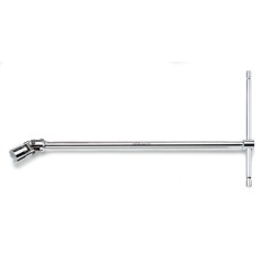 BETA 952AS Chiave a T cromata con bussola esagonale snodata, misure in pollici