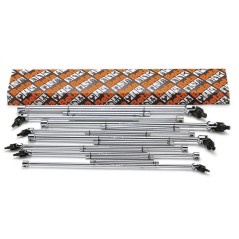 BETA 953/S5 Serie di 5 chiavi a T con maschio esagonale snodato (art. 953)