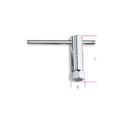 BETA 955 Chiave a tubo semplice per candele d’accensione