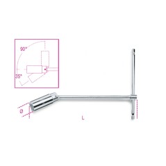 BETA 957 Chiavi a T con bussola snodata per candele d’accensione