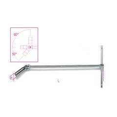 BETA 959 Chiavi a T con bussola snodata tipo normale, per candele d’accensione