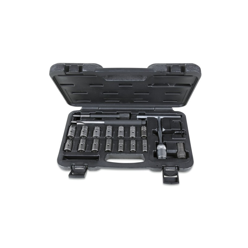 BETA 960PI/C19 Assortimento di 19 utensili per la pulizia sedi iniettori