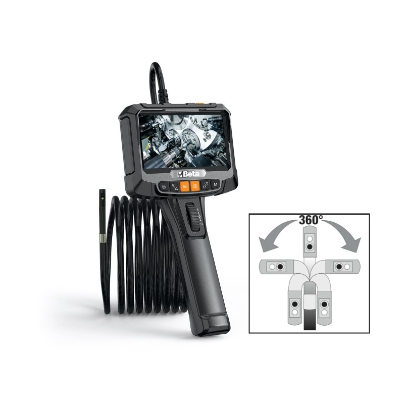 BETA 961N Videoscopio elettronico con sonda flessibile ed orientabile