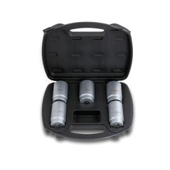 BETA 969/C5 Serie di 5 chiavi a bussola per serraggio dado mozzo in valigetta di plastica