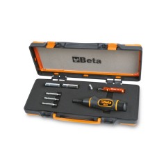 BETA 971/C8 Giravite dinamometrico con accessori per il serraggio controllato delle valvole dei pneumatici con sistema di contro