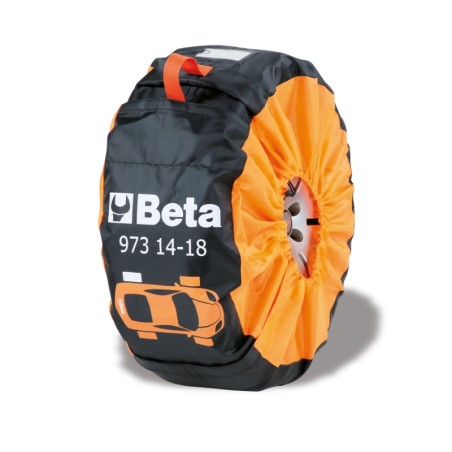 BETA 973  Kit di 4 protezioni in nylon per ruote