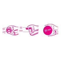 BETA 1051GM Pinza autobloccante a doppia regolazione, ganascia oscillante