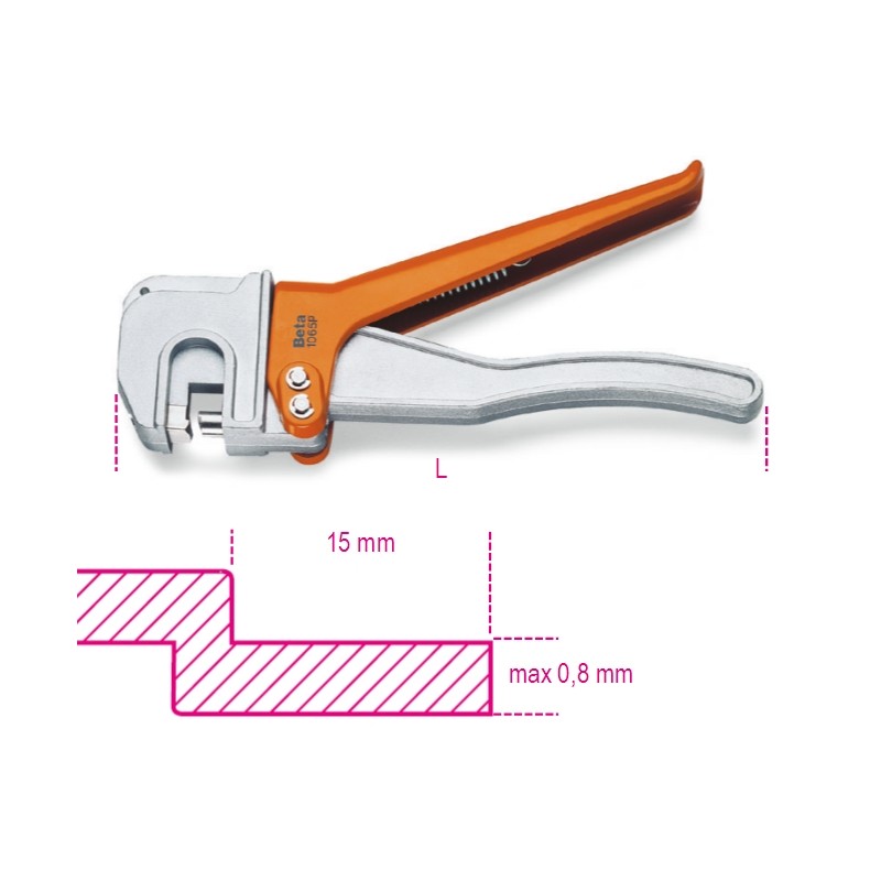 BETA 1065P Pinza piegalamiera