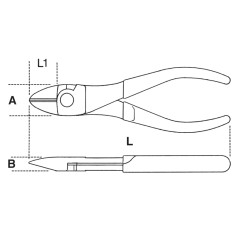 BETA 1084MQ Tronchesi a grande effetto a taglienti diagonali