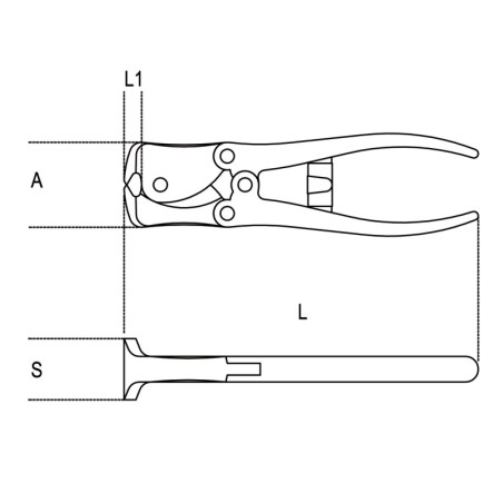 BETA 1092V Tronchesi a doppia leva a taglienti frontali tipo pesante