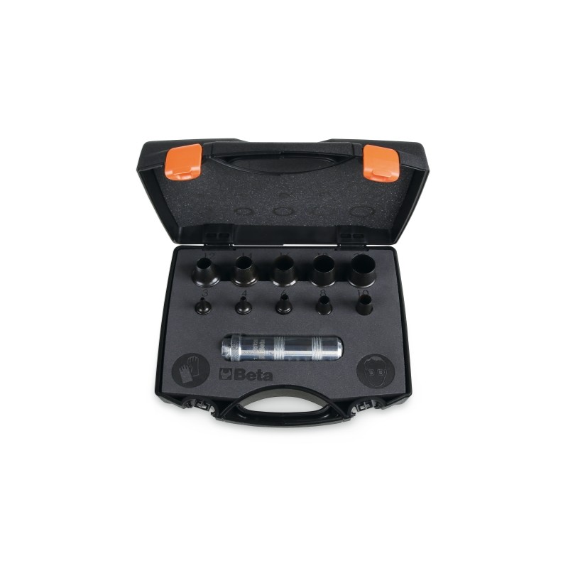 BETA 1105C/10T Assortimento di 10 fustelle da 3 a 20 mm e 1 accessorio
