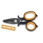 BETA 1128BAX Forbici per elettricisti a doppio effetto, con profili a fresa in acciaio inossidabile rivestito in DLC