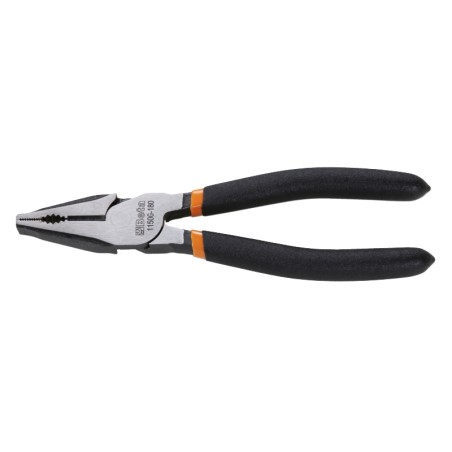 BETA 1169G/D3 Assortimento di 1 pinza universale, 1 pinza becchi mezzotondi lunghi e 1 tronchese, con 2 strati di PVC antiscivol