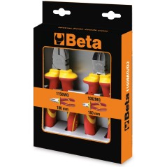 BETA 1169MQ/D2 Assortimento di 1 pinza universale isolata e 1 tronchese isolato
