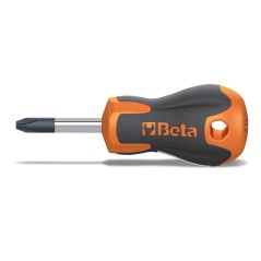 BETA 1202EN Giravite Evox per viti con impronta a croce Phillips®, tipo cortissimo cromati punta nera