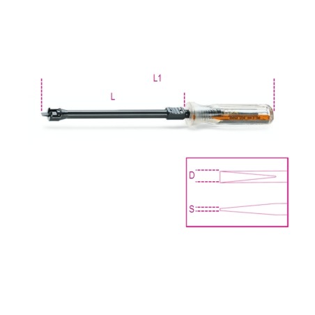 BETA 1250 Giravite prensili per viti a testa con intaglio
