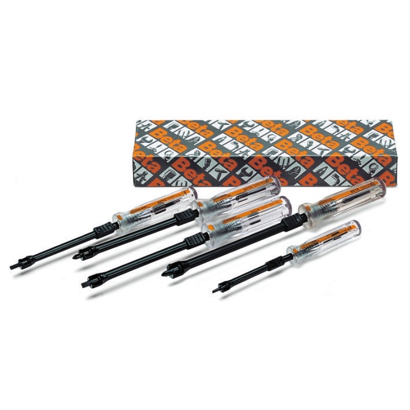 BETA 1252/S5 Serie di 5 giravite prensili (art. 1250, 1251)