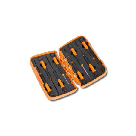 BETA 1257TX/S8 Serie di 8 microgiravite a chiave maschio per viti con impronta Torx®