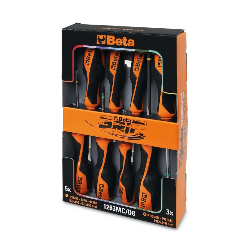 BETA 1263MC/D8
 Serie 8 giravite colorati