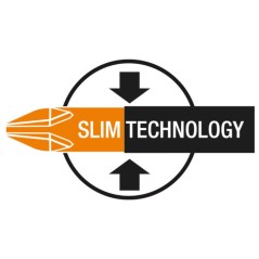 BETA 1272MQF Giravite slim per viti con impronta a croce Phillips®