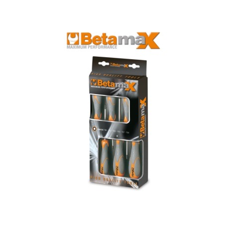 BETA 1297TX/D6 Serie di 6 chiavi maschio con impugnatura per viti con impronta Torx® (art. 1297TX)
